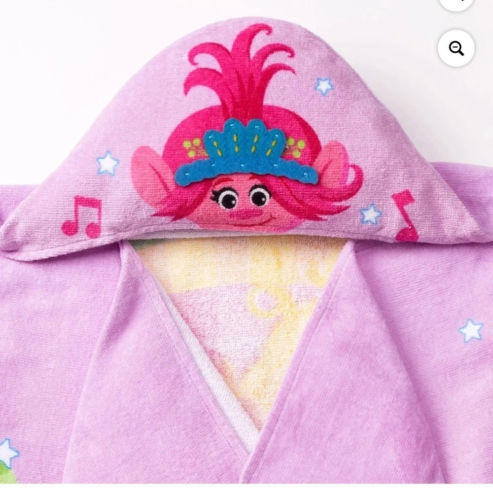 Trolls Poppy Kids Cotton Hooded Towel
